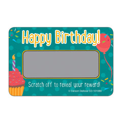 Happy Birthday! Scratch Off Awards & Certificates