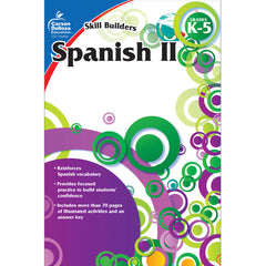 Skill Builders Spanish II Workbook, Grade K-5