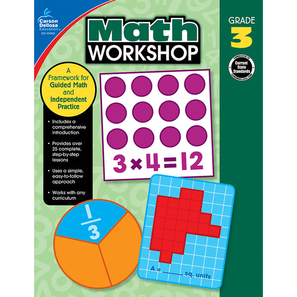 Math Workshop Resource Book, Grade 3