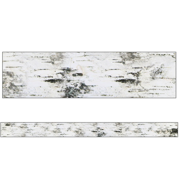 Woodland Whimsy Birch Tree Straight Border, 36 Feet