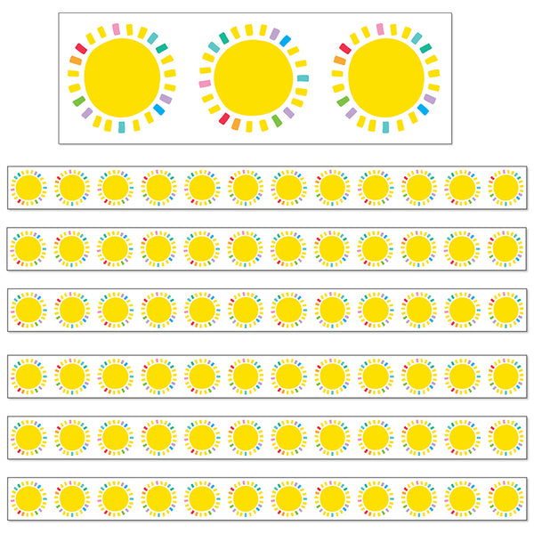 Sunshine Straight Border, 6 Packs