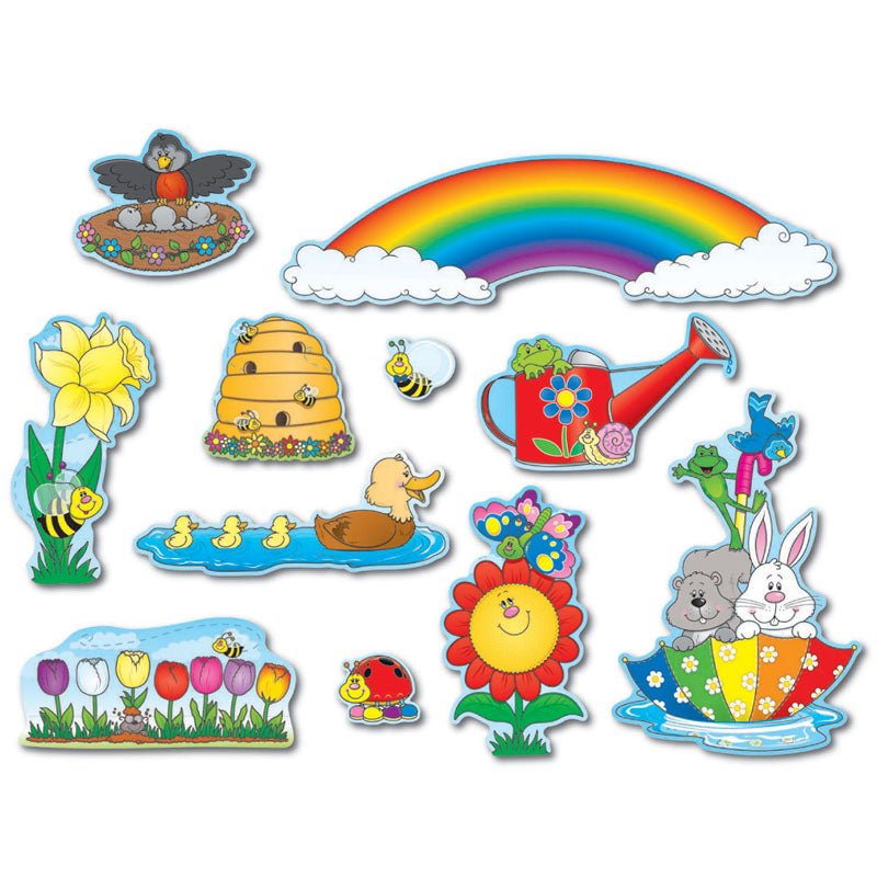 Spring Classic Mini Bulletin Board Set