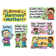 Good Manners Matter Mini Bulletin Board Set