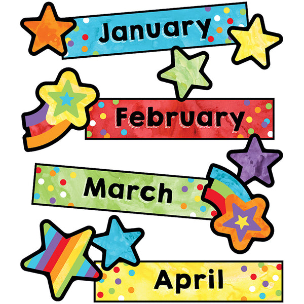 Celebrate Learning Months of the Year Mini Bulletin Board Set, 28 Pieces