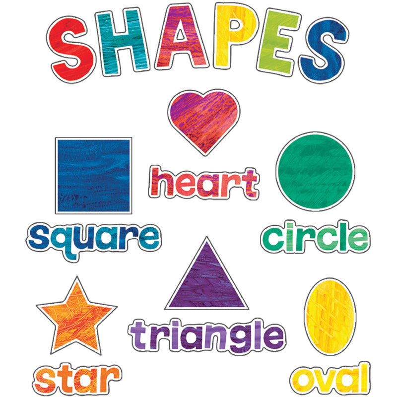 World of Eric Carle™ Shapes Mini Bulletin Board Set, 32 Pieces