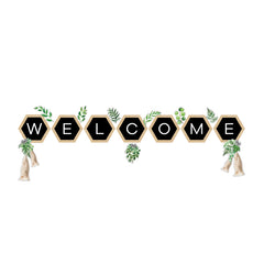 Simply Boho Welcome Bulletin Board Set