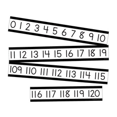 Simply Boho Number Line Mini Bulletin Board Set