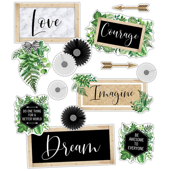 Simply Boho Inspirational Signs Mini Bulletin Board Set