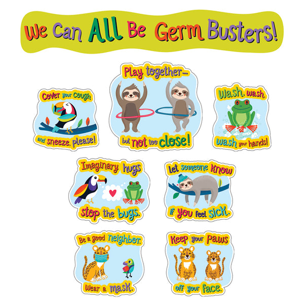 One World Germ Busters Bulletin Board Set