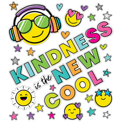 Kind Vibes Kindness Is the New Cool Bulletin Board Set