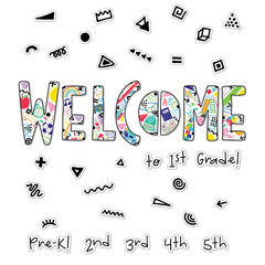 Happy Place Welcome Bulletin Board Set