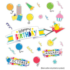 Happy Place Birthday Bulletin Board Set