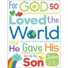 John 3:16 Chart