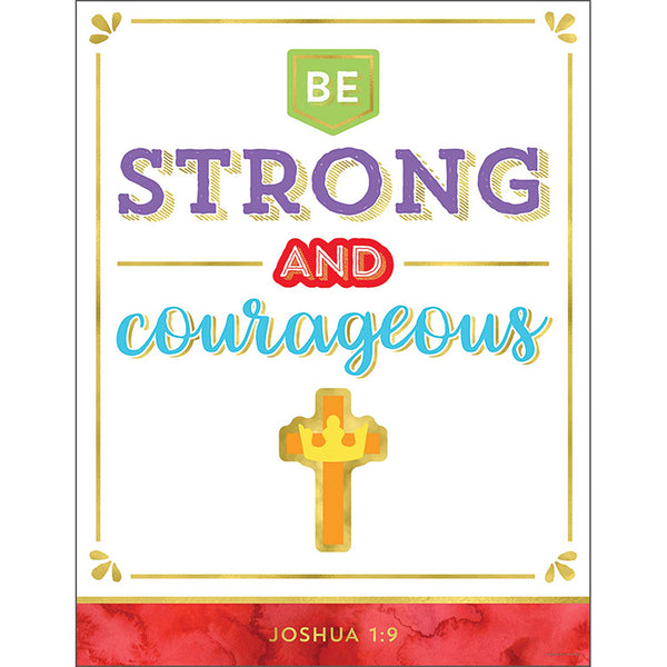 Be Strong and Courageous Chart