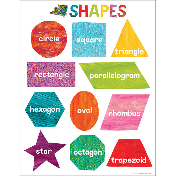 World of Eric Carle™ Shapes Chart