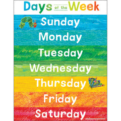 World of Eric Carle™ Days of the Week Chart