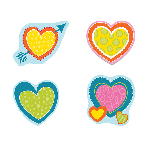 Hearts Cut-Outs, Pack of 36