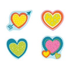 Hearts Cut-Outs, Pack of 36