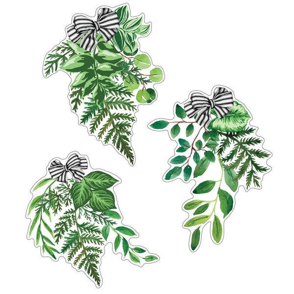 Simply Boho Greenery Cut-Outs, Pack of 12