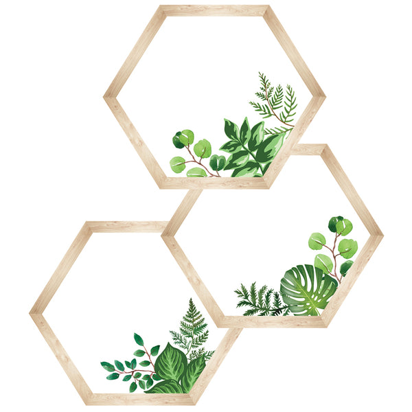 Simply Boho Hexagons Cut-Outs, Pack of 36