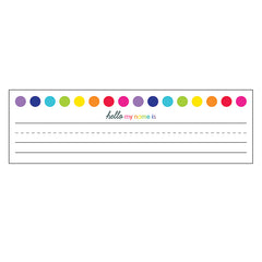 Just Teach Nameplates, 9.5" x 2.875", Pack of 36