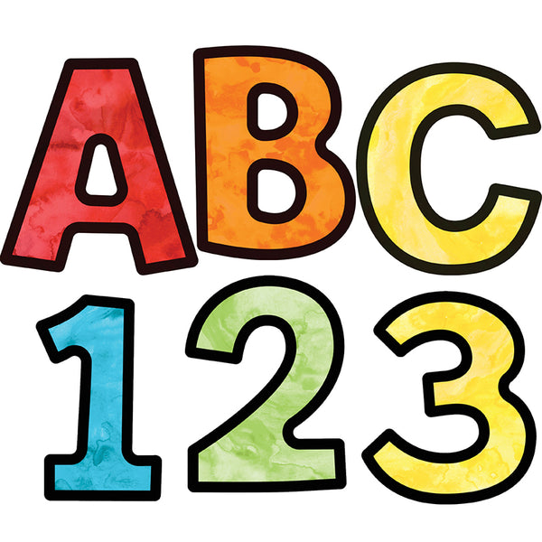 Celebrate Learning Watercolor Combo Pack EZ Letters