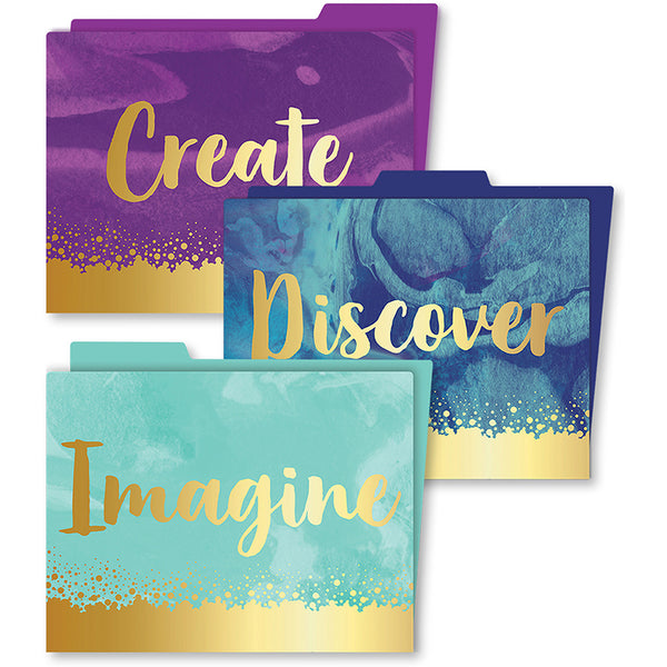 Galaxy Folders, 11.75" x 9.5", Pack of 6