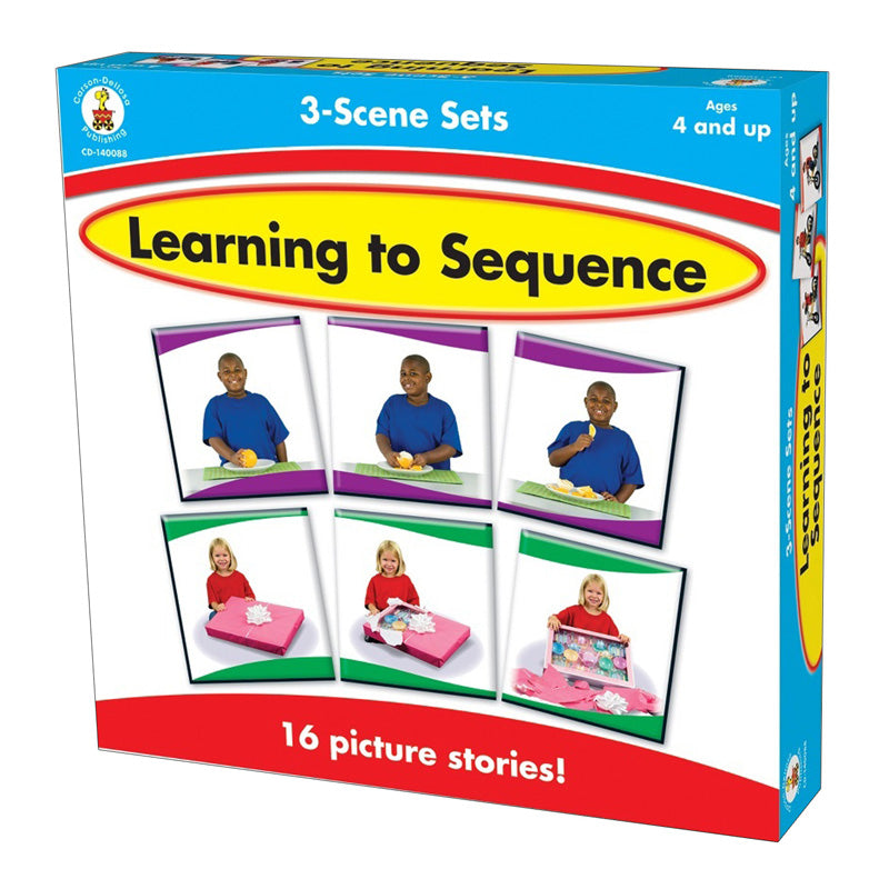 Learning to Sequence Game, 3-Scene Sets