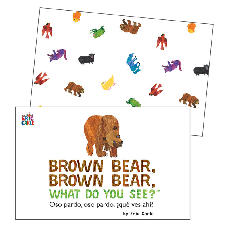 Brown Bear, Brown Bear, What Do You See?™ Learning Cards, English & Spanish, 54 Pieces