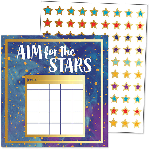 Galaxy Mini Incentive Charts, Pack of 30