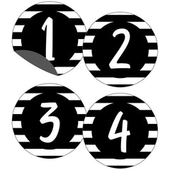 Simply Stylish Numbers Magnetic Cut-Outs, Pack of 36