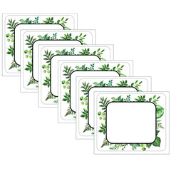 Simply Boho Leaves Name Tags, 40 Per Pack, 6 Packs