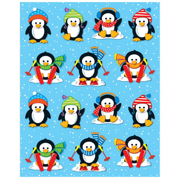 Penguins Shape Stickers, 84 Stickers