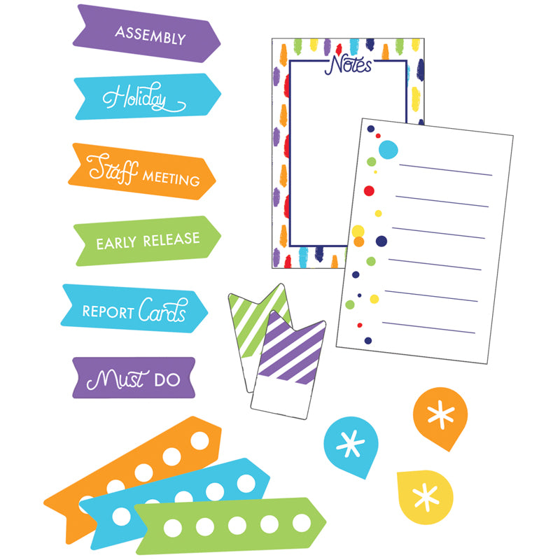 Sparkle + Shine Rainbow Planner Accents Sticker Pack, 252 Pieces