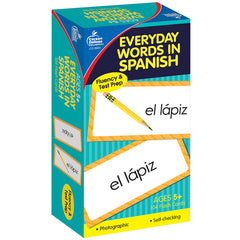 Everyday Words in Spanish: Photographic Flash Cards, Grade PK-8