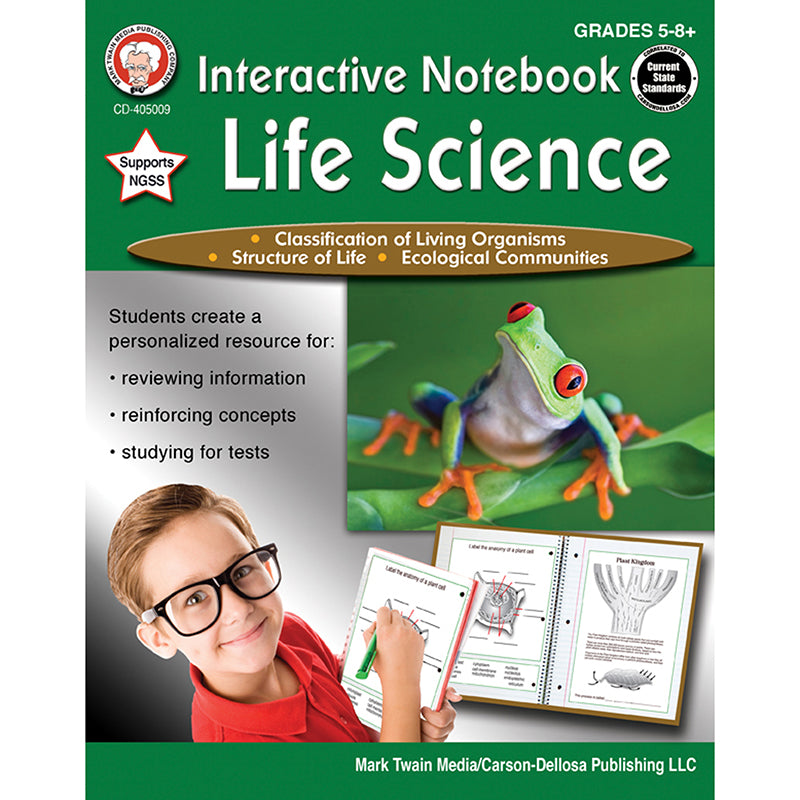 Interactive Notebook: Life Science, Grades 5-8