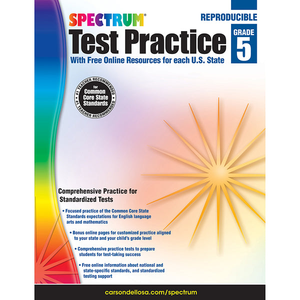 Test Practice Workbook, Grade 5