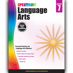 Language Arts Workbook, Grade 7, Paperback