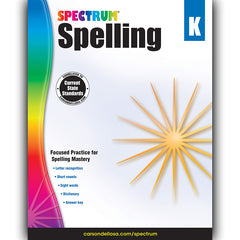 Spelling Workbook, Grade K, Paperback