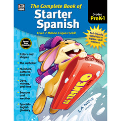 The Complete Book of Starter Spanish Workbook, Grade Preschool-1, Paperback