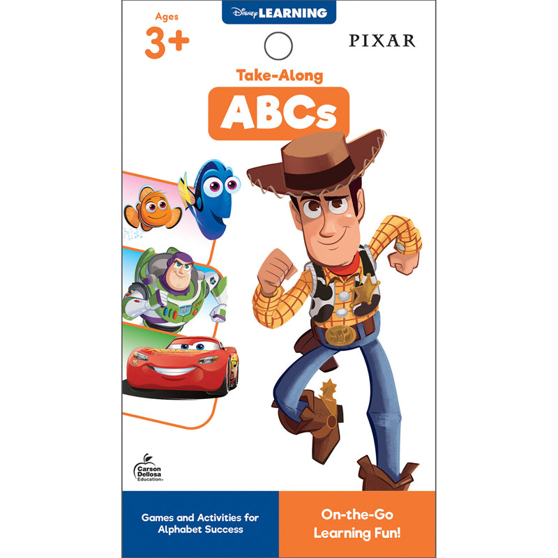 My Take-Along Tablet: Pixar ABCs Activity Pad, Grade PK-1, Paperback