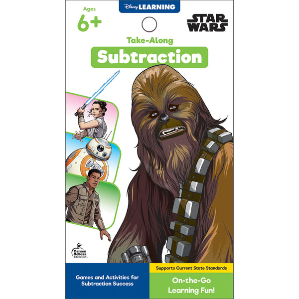 My Take-Along Tablet: Star Wars Subtraction Activity Pad Grade 1-3 Paperback