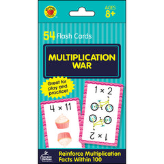 Multiplication War Flash Cards