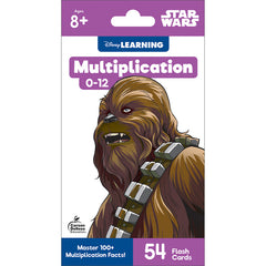 Star Wars Multiplication 0-12 Flash Cards, Grade 3-5