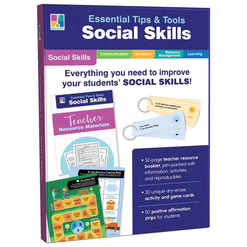 Essential Tips & Tools: Social Skills Classroom Kit, Grade PK-8