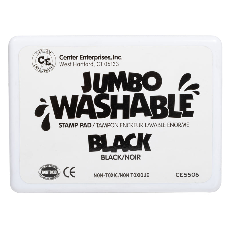 Jumbo Washable Stamp Pad - Black