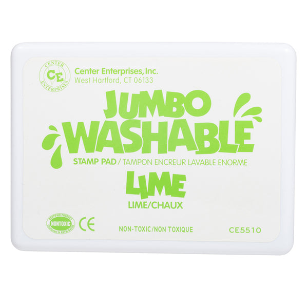 Jumbo Washable Stamp Pad - Lime Green