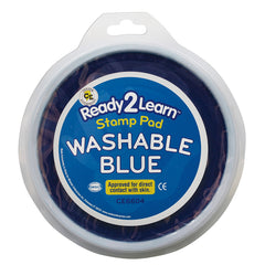 Jumbo Circular Washable Stamp Pad - Blue