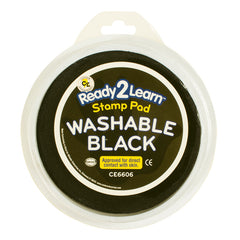 Jumbo Circular Washable Stamp Pad - Black