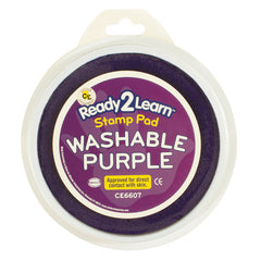 Jumbo Circular Washable Stamp Pad - Purple